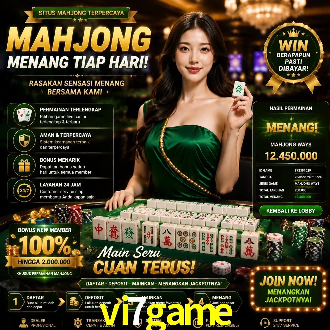 Cashback VIP vi7game - reembolso semanal